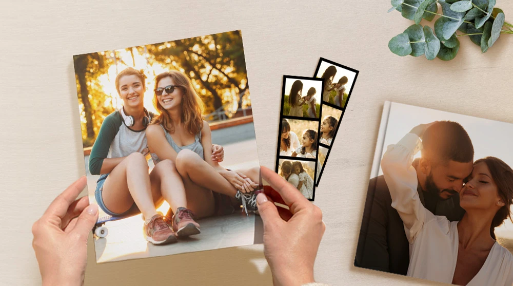 The picture photoprintsnow.com shows when its homepage is shared
